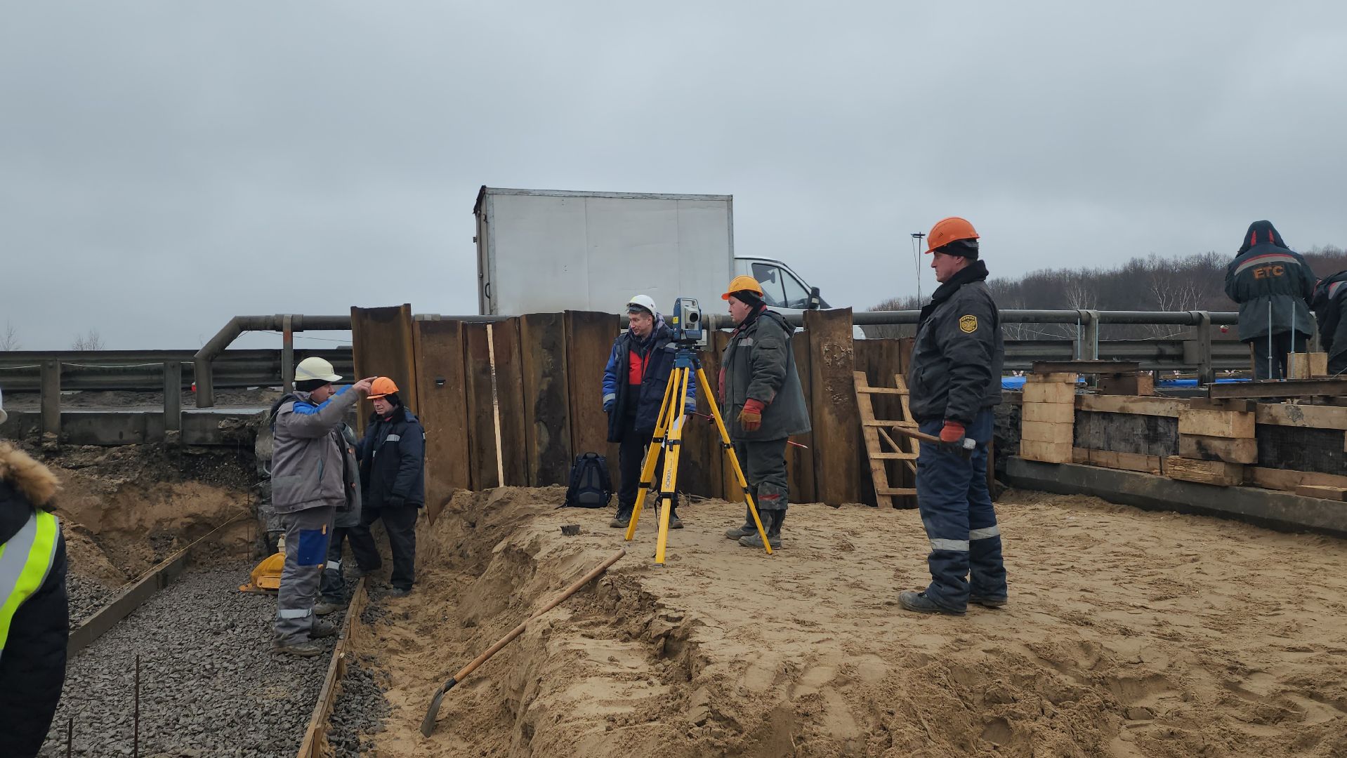 серпухов, мост через нару, река Нара, строительство моста, федеральная трасса А108,