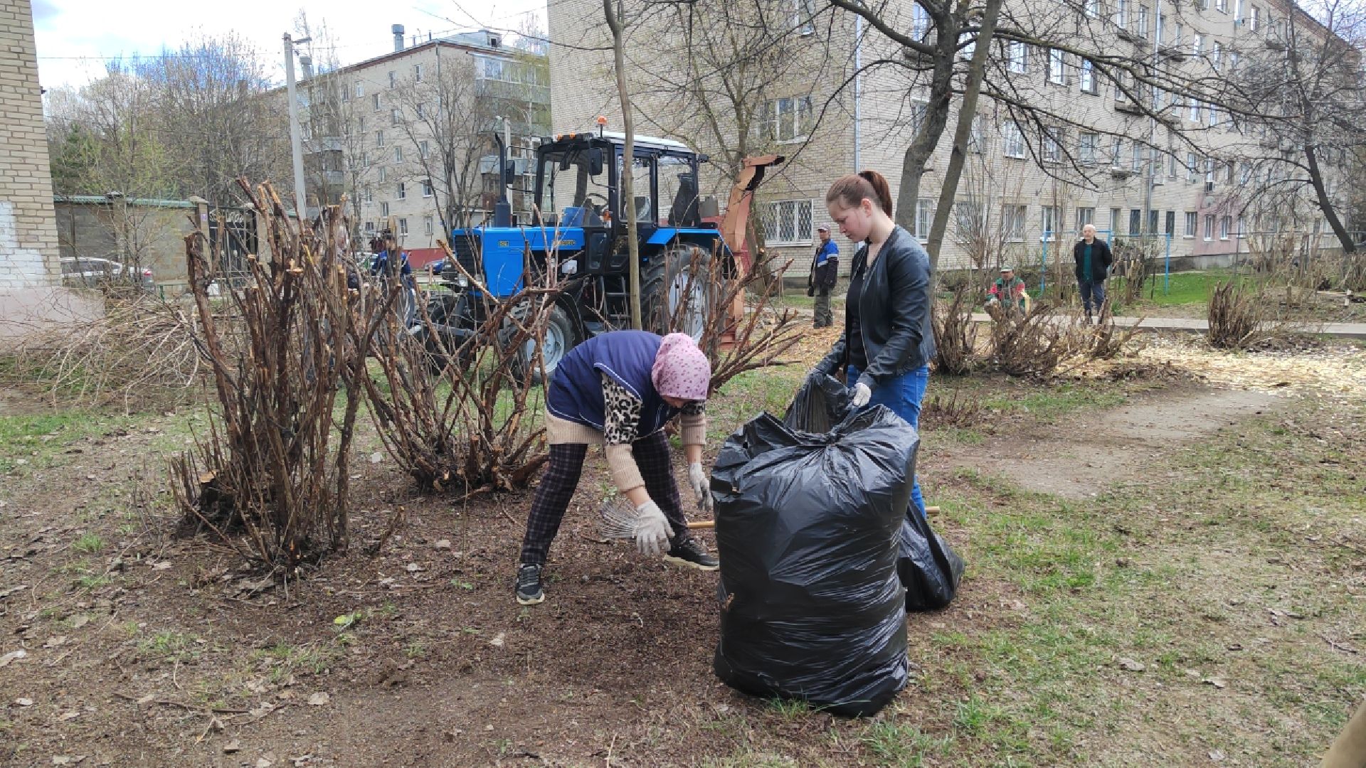 Пушкино, УК Держава, Пушкинский округ, субботник, Всероссийский субботник