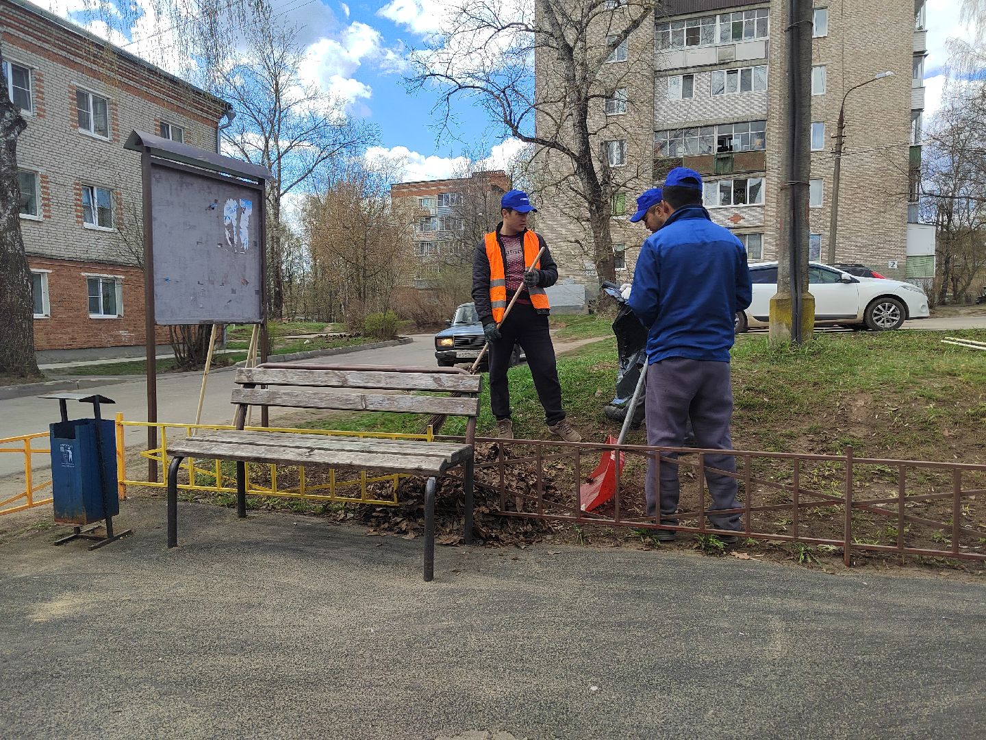 Пушкино, УК Держава, Пушкинский округ, субботник, Всероссийский субботник