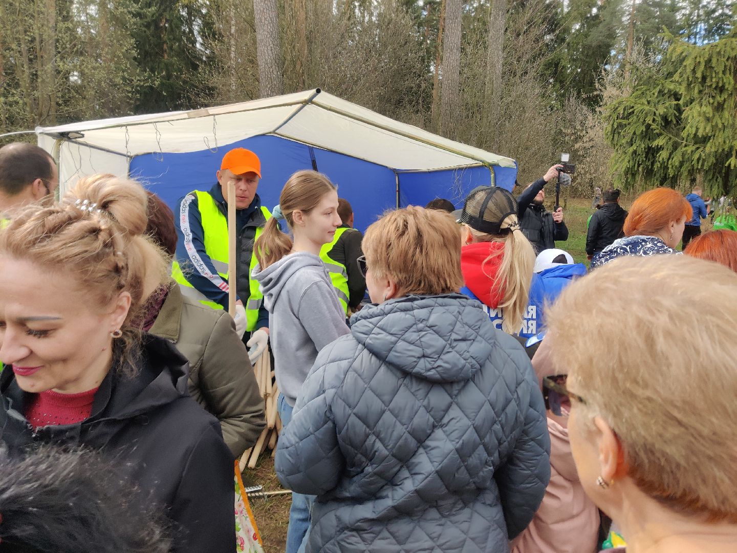 Красноармейск, Пушкинский, субботник, центральная площадка, Банный лес