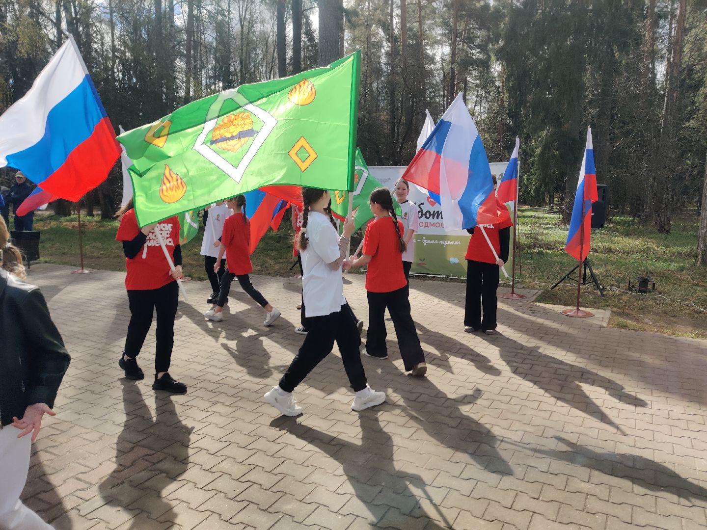 Красноармейск, Пушкинский, субботник, центральная площадка, Банный лес