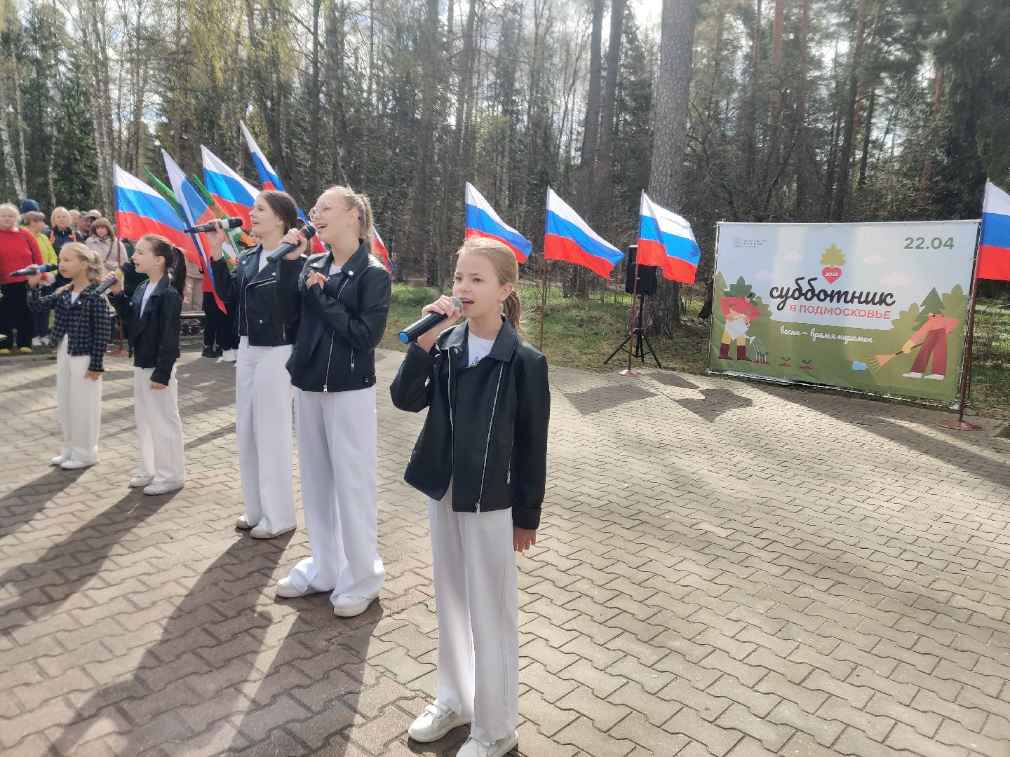 Красноармейск, Пушкинский, субботник, центральная площадка, Банный лес
