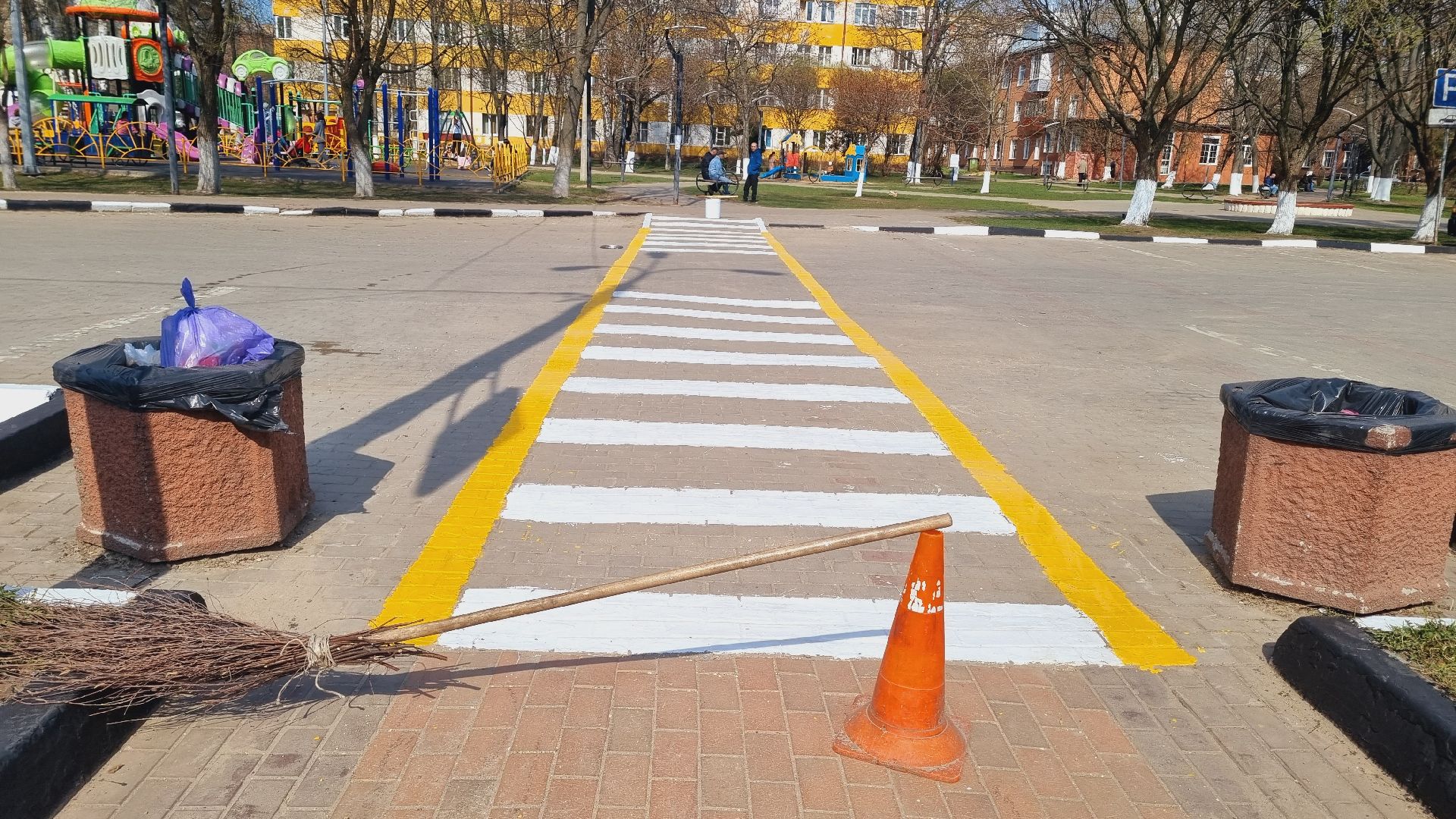 Подмосковье, Ивантеевка, субботник