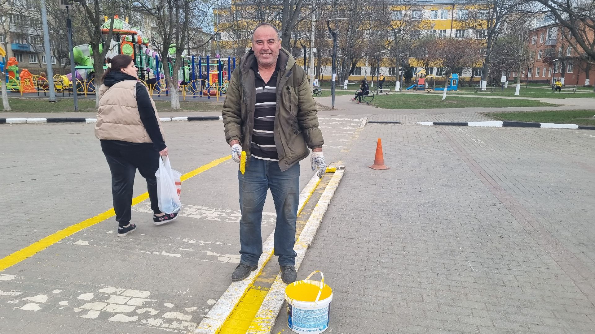 Подмосковье, Ивантеевка, субботник