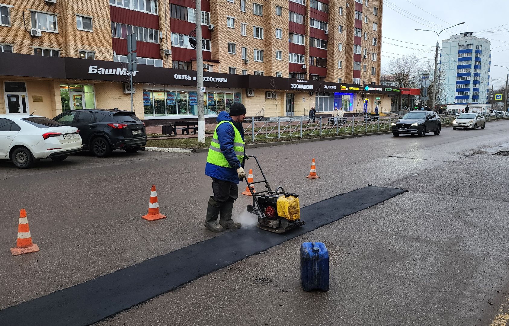 солнечногорск, вертикалки, дороги, ямочный ремонт, улица дзержинского,