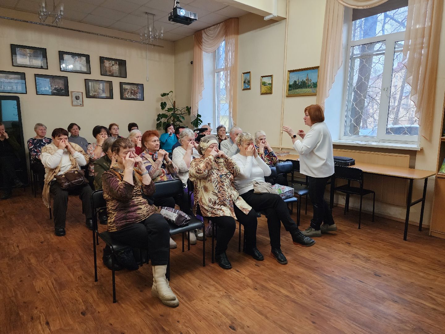раменское, медицина, школа здоровья раменской больницы, зрение,