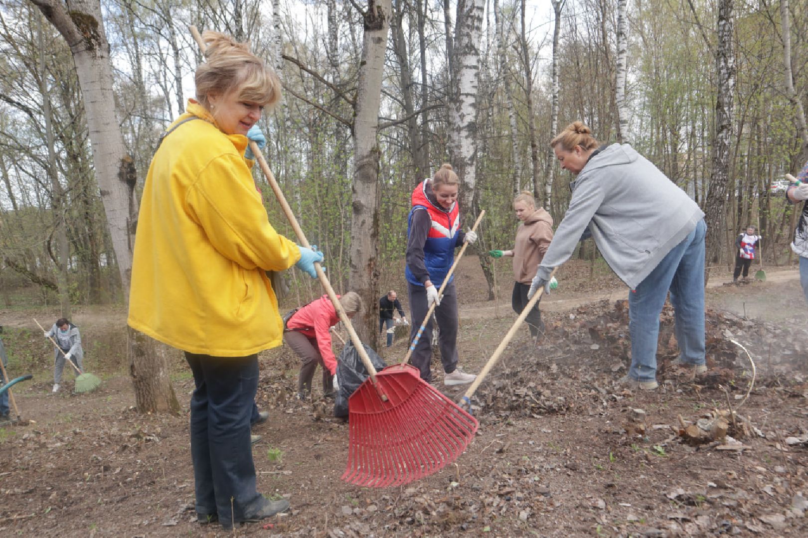Пущино, субботник, экология
