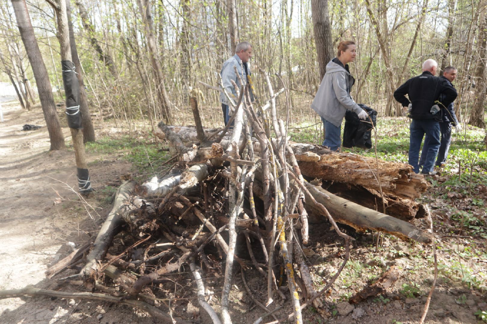Пущино, субботник, экология