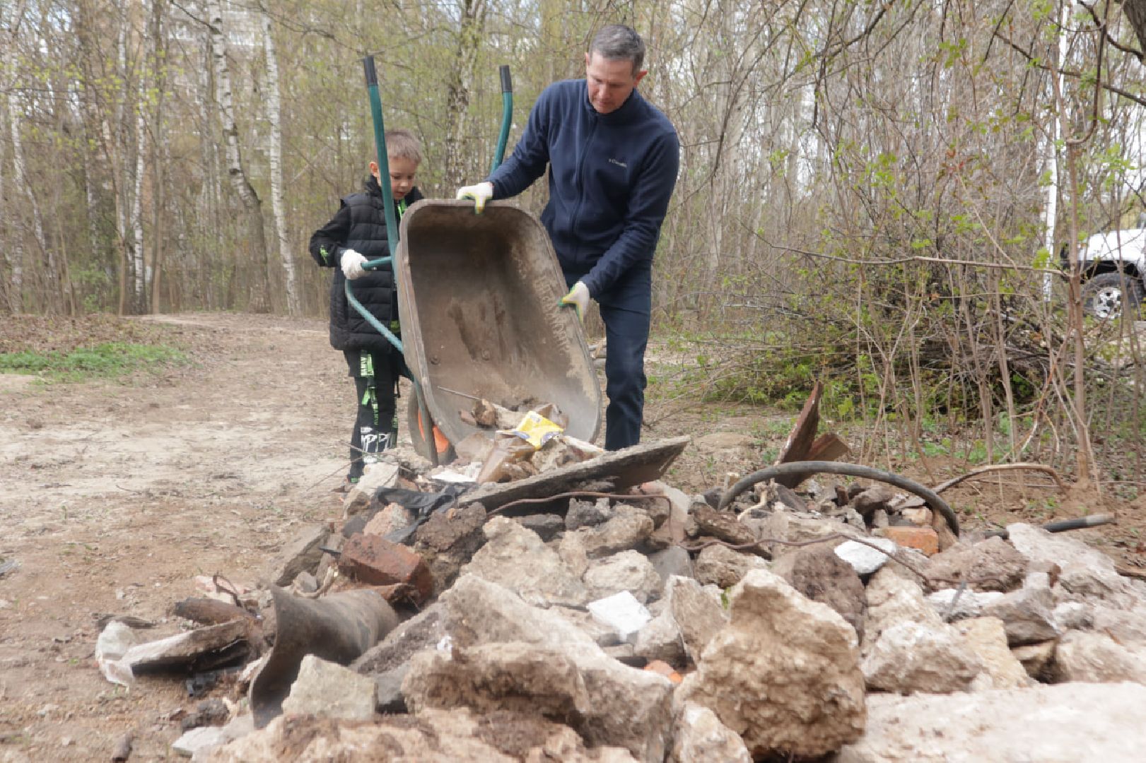 Пущино, субботник, экология