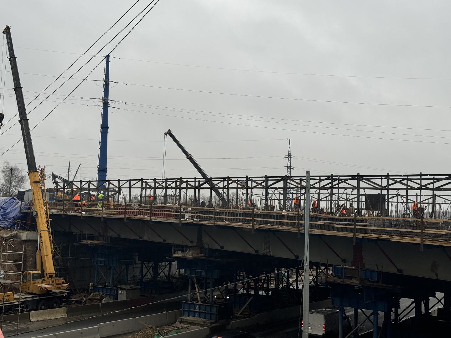 вертикалки, реконструкция каширского шоссе, володарское шоссе, транспортная развязка, ленинский городской округ,