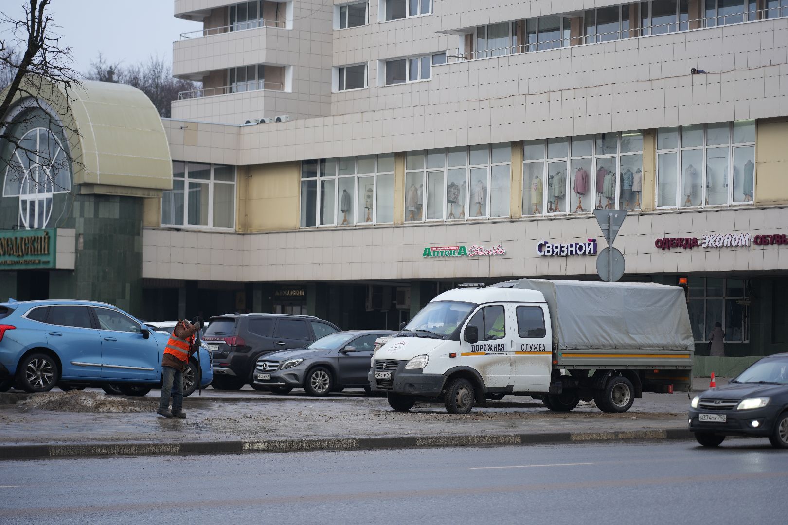 сергиев посад, благоустройство, снег, уборка улиц, вертикалка,