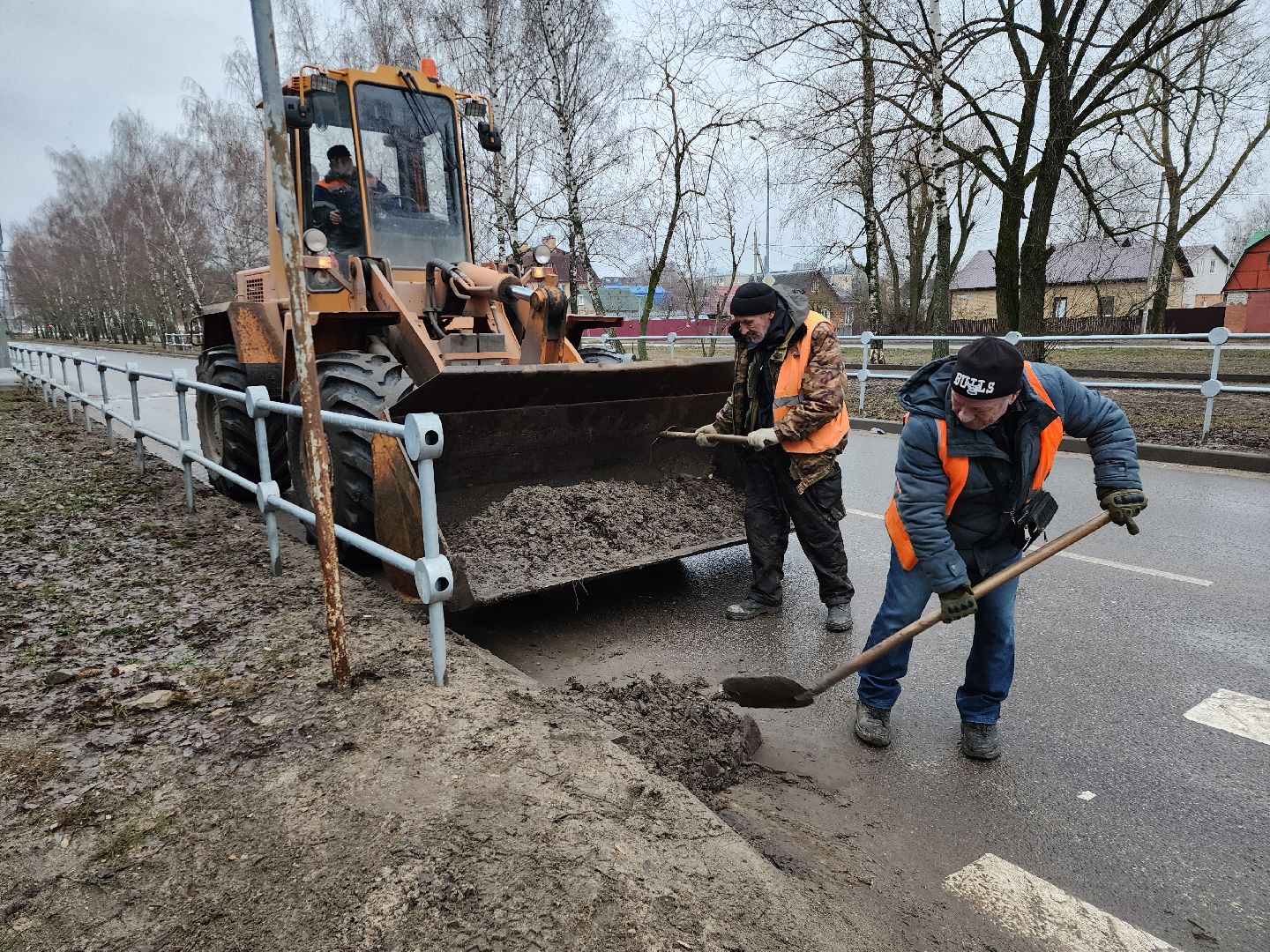 серпухов, подмосковье, уборка дорог,