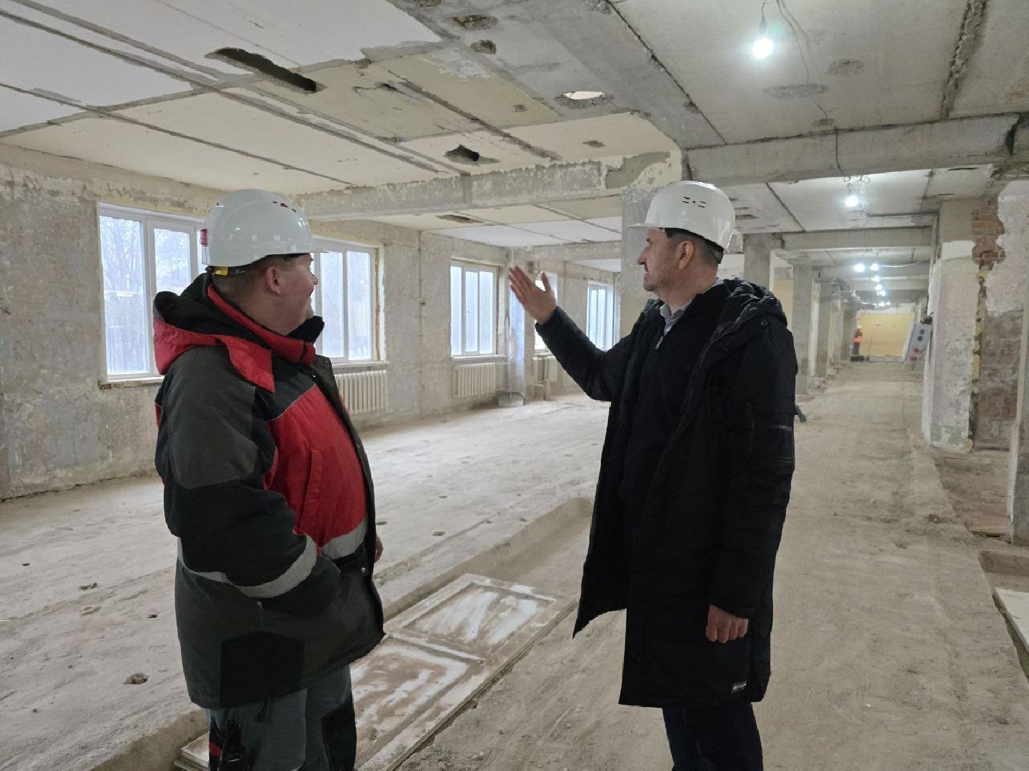 можайск, можайский муниципальный округ, подмосковье, можайская больница, капремонт, медицина, строительство, главврач,