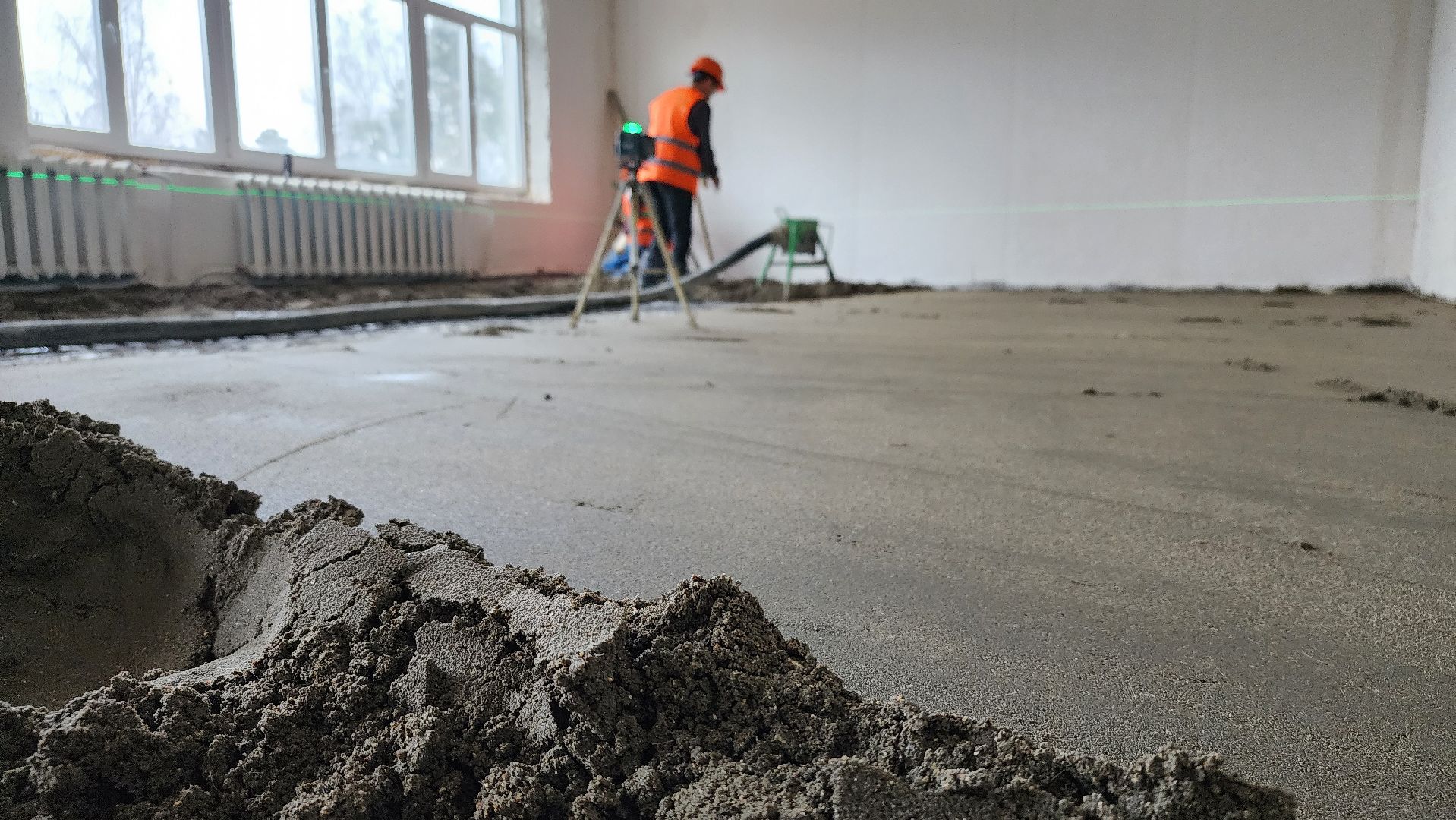 капитальный ремонт, строительство, центр образования, поселок Зеленый, Богородский городской округ, вертикалки,