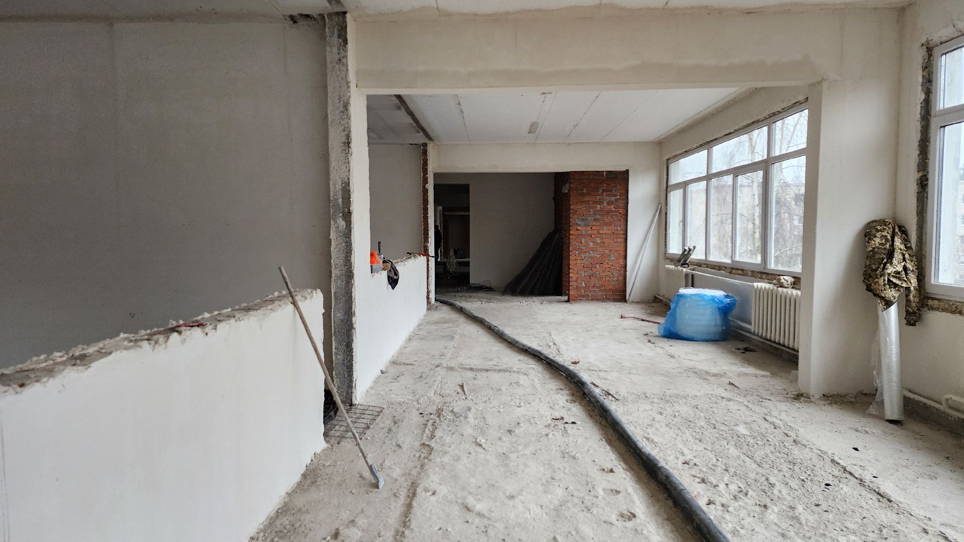 капитальный ремонт, строительство, центр образования, поселок Зеленый, Богородский городской округ, вертикалки,