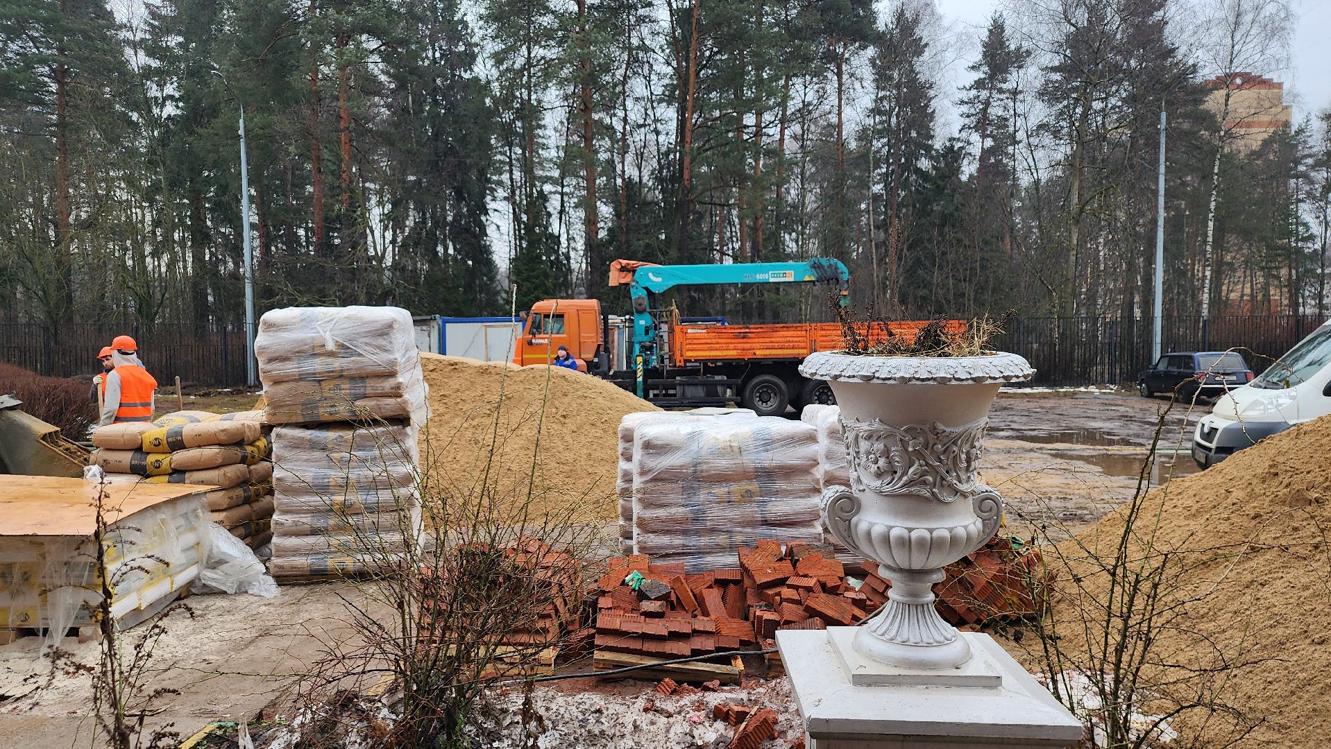 капитальный ремонт, строительство, центр образования, поселок Зеленый, Богородский городской округ, вертикалки,