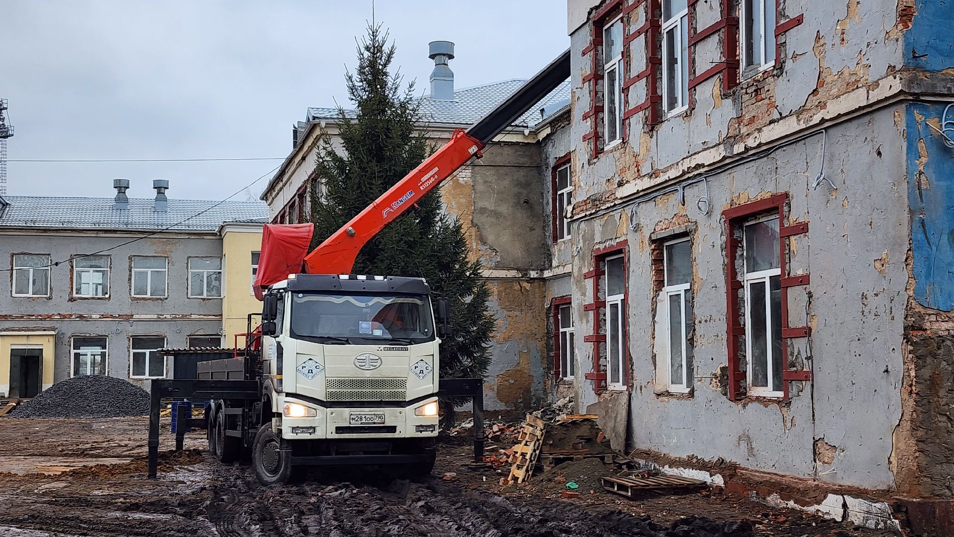 капитальный ремонт, строительство, центр образования, рабочий поселок Обухово, Богородский городской округ, вертикалки,