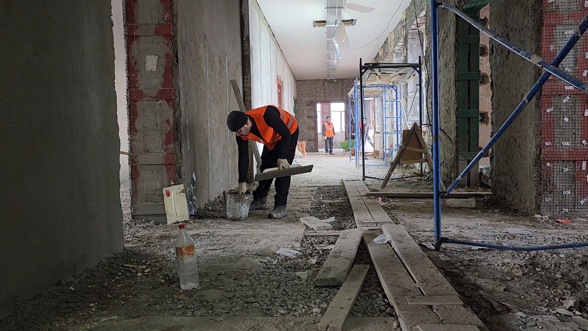 капитальный ремонт, строительство, центр образования, рабочий поселок Обухово, Богородский городской округ, вертикалки,