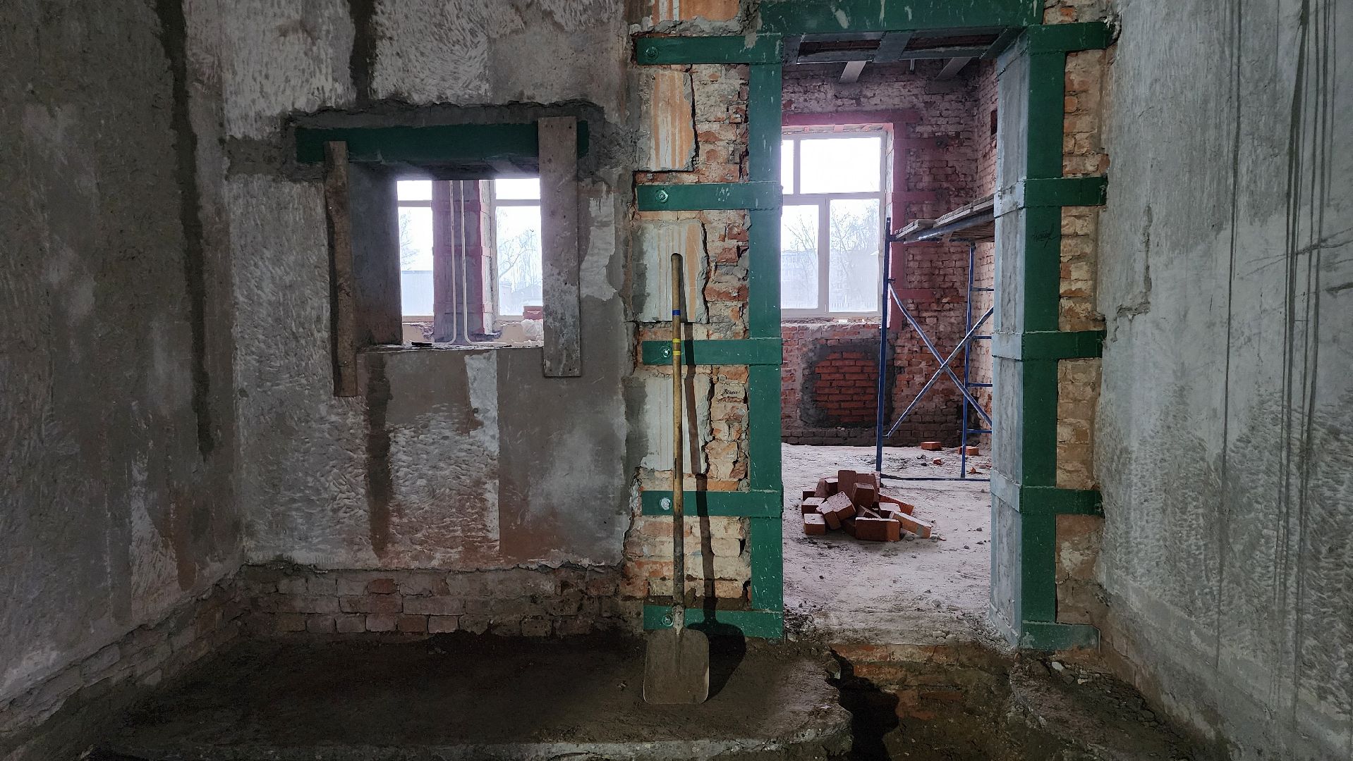 капитальный ремонт, строительство, центр образования, рабочий поселок Обухово, Богородский городской округ, вертикалки,