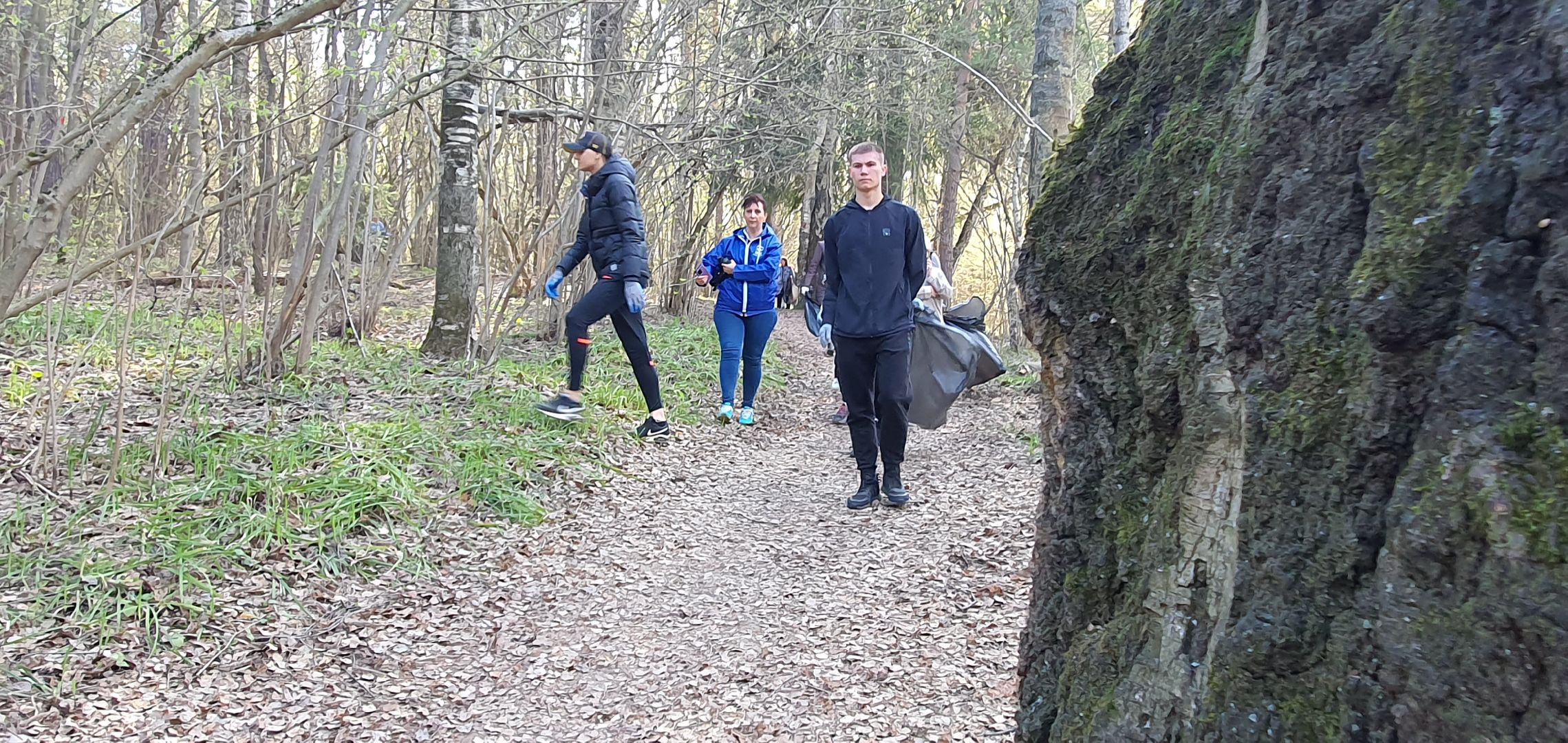 Субботник, Парки Домодедова, деревня Гальчино