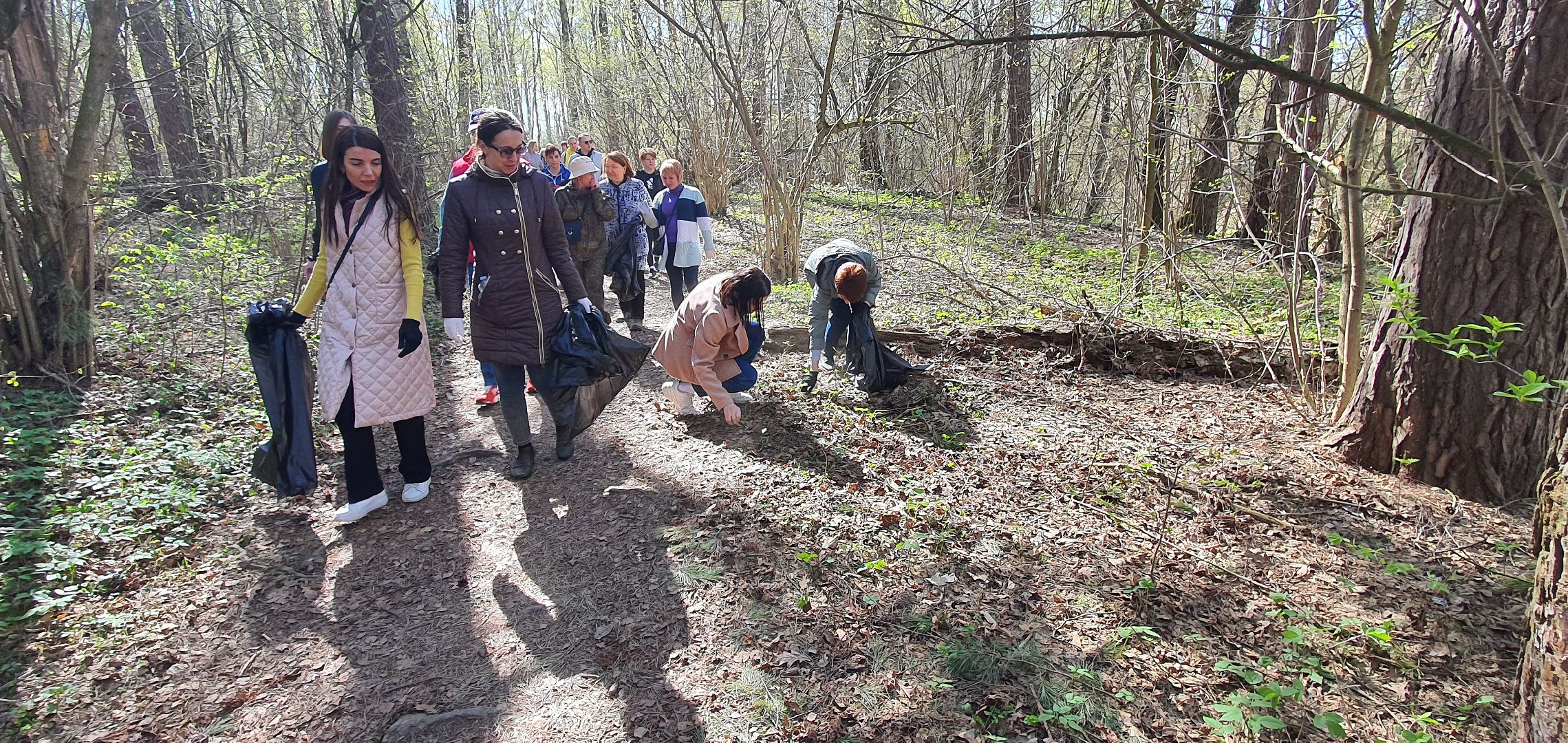 Субботник, Парки Домодедова, деревня Гальчино