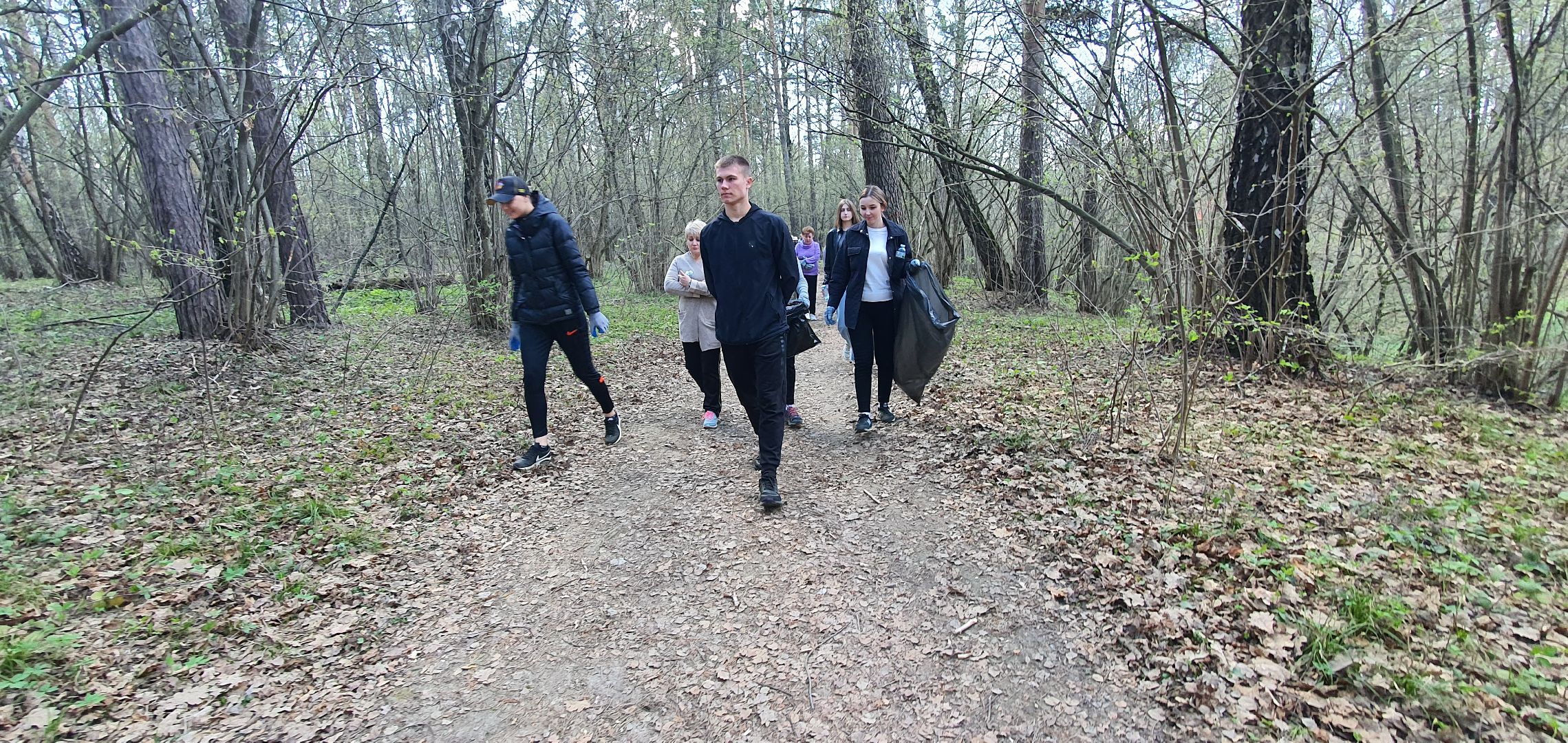 Субботник, Парки Домодедова, деревня Гальчино