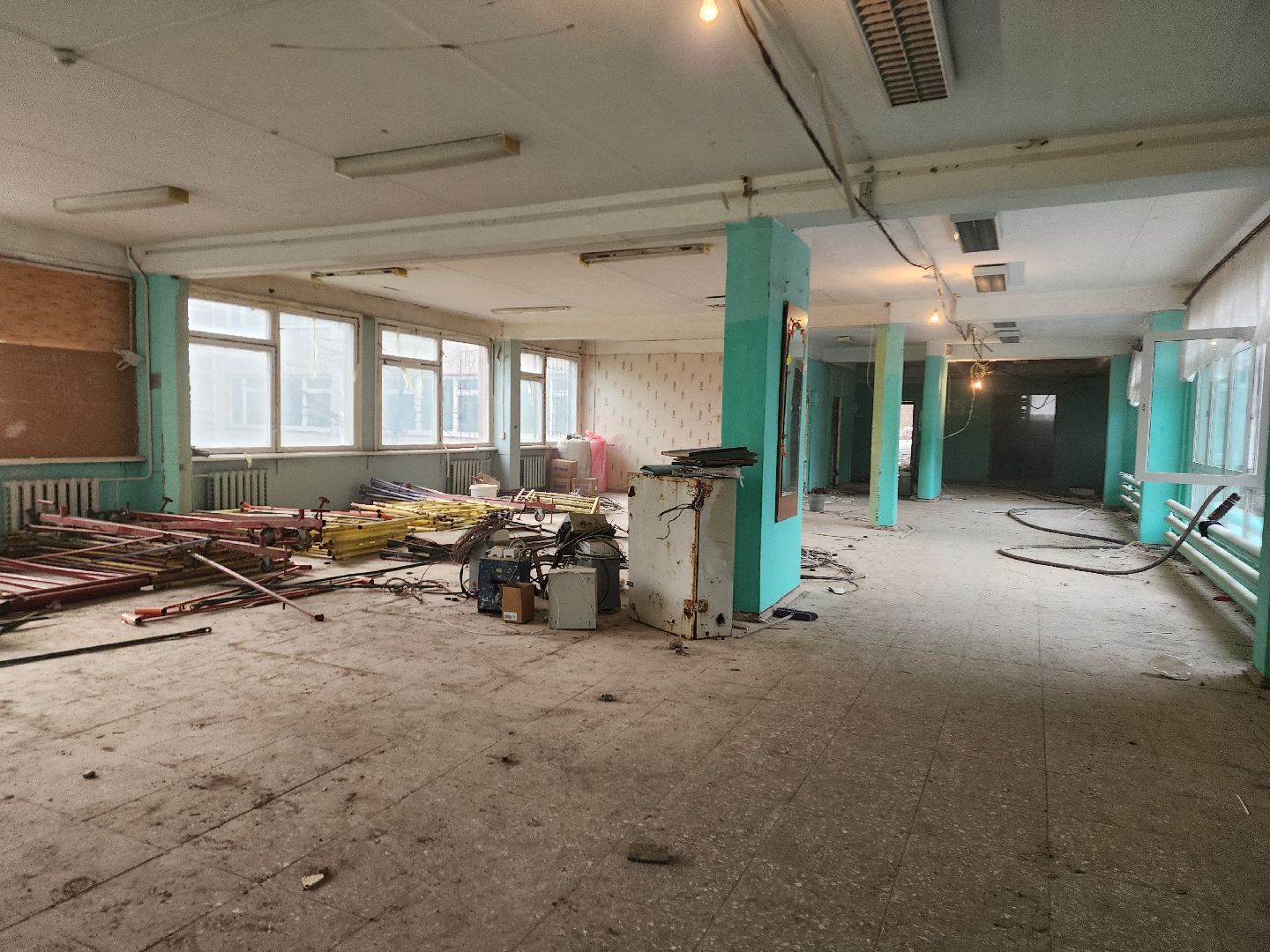 фрязино, капитальныей ремонт, школа, гимназия, вертикалки,