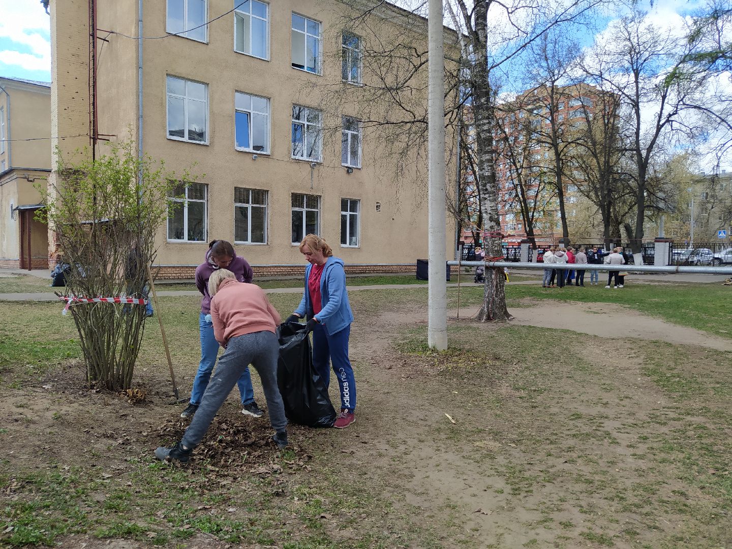 Благоустройство, уборка, мусор, листва, субботник