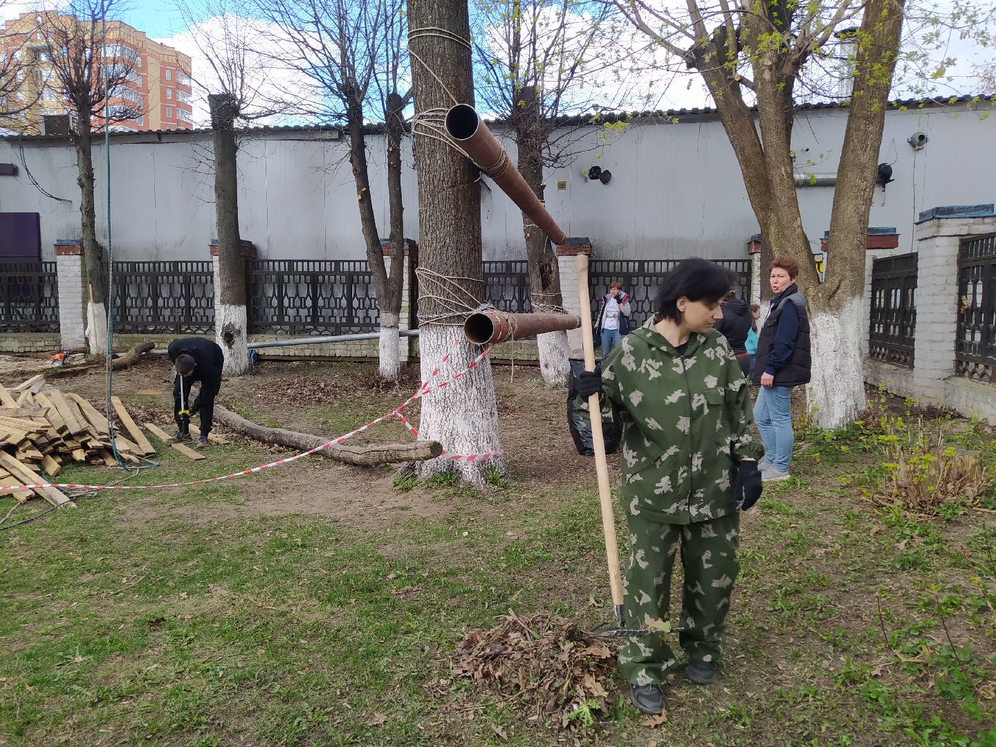 Благоустройство, уборка, мусор, листва, субботник