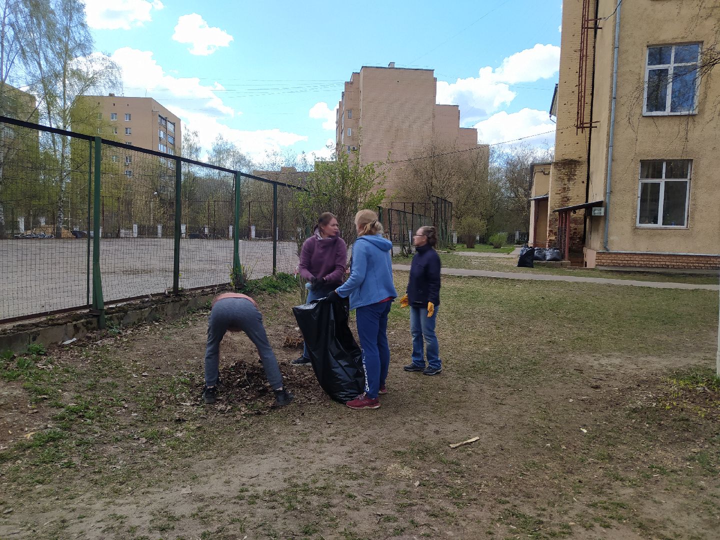 Благоустройство, уборка, мусор, листва, субботник