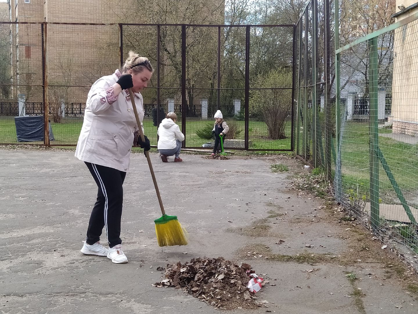 Благоустройство, уборка, мусор, листва, субботник