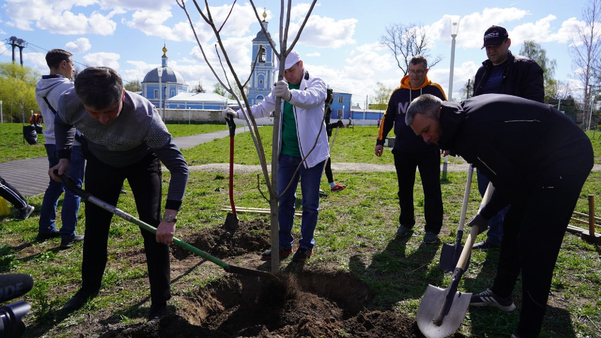 субботник, благоустройство, Воскресенск