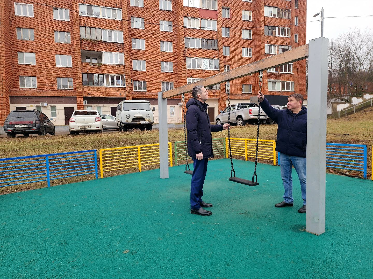 пущино, серпуховская больница, благоустройство, вертикалка,