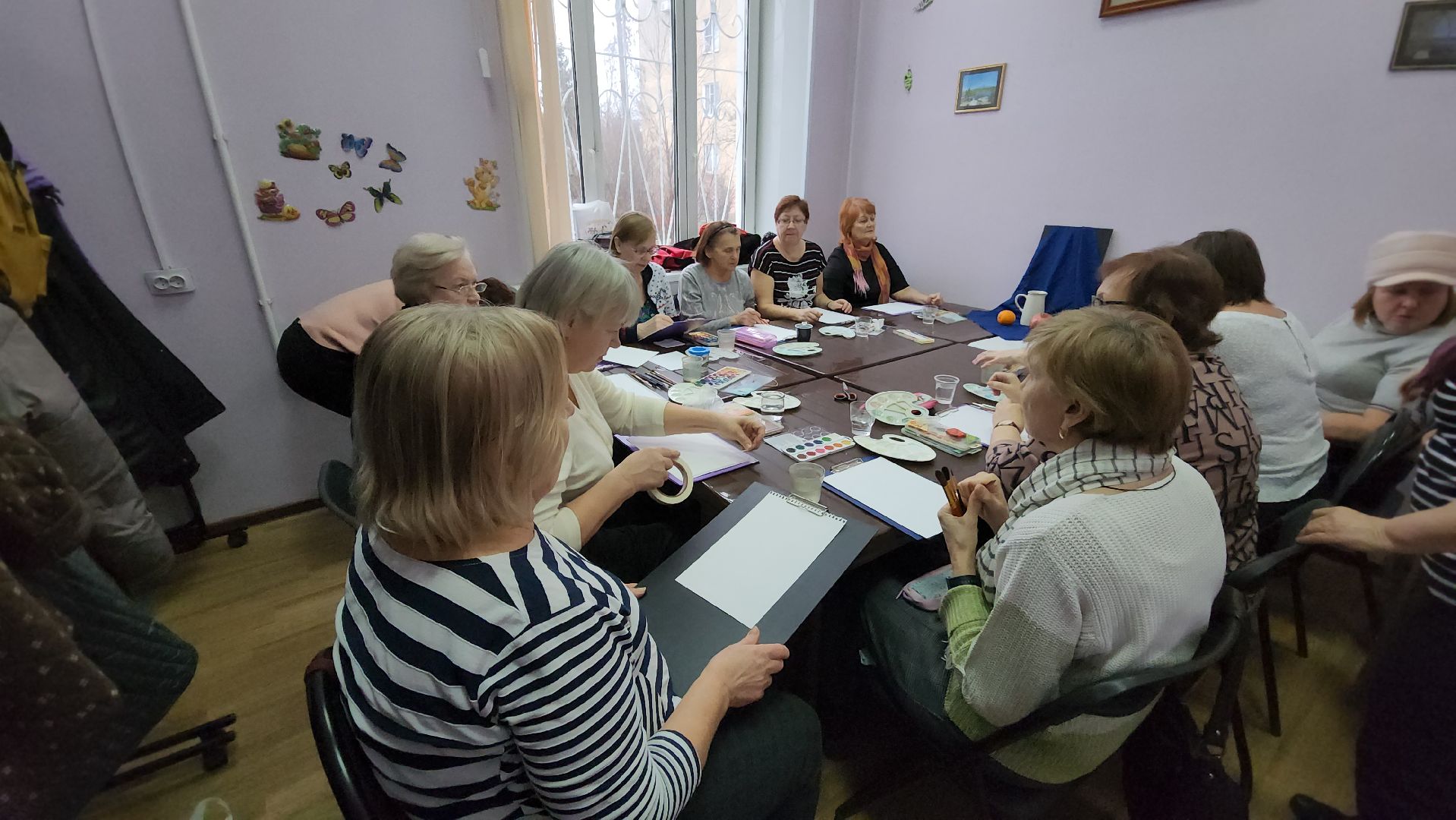 кашира, рисование, активное долголетие, кружок, натюрморт, вертикалки,