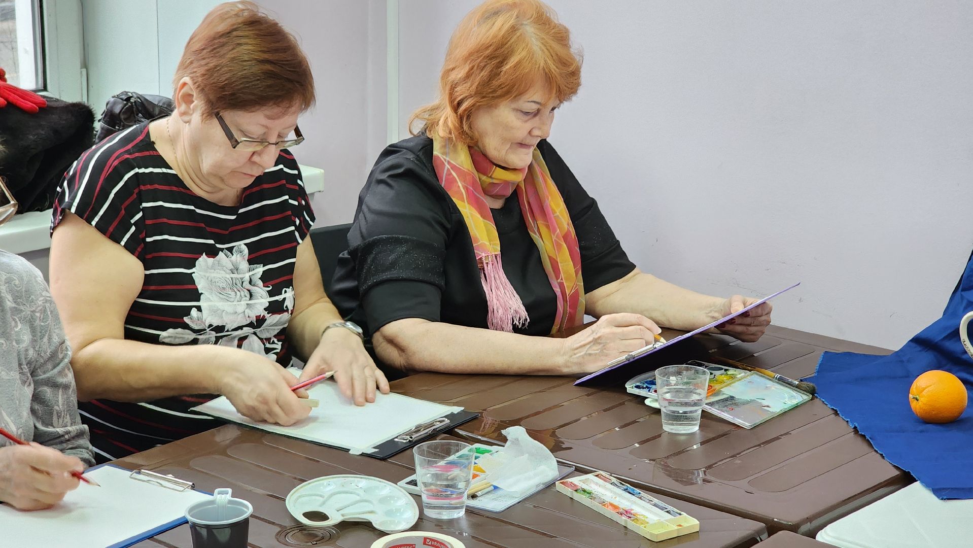 кашира, рисование, активное долголетие, кружок, натюрморт, вертикалки,