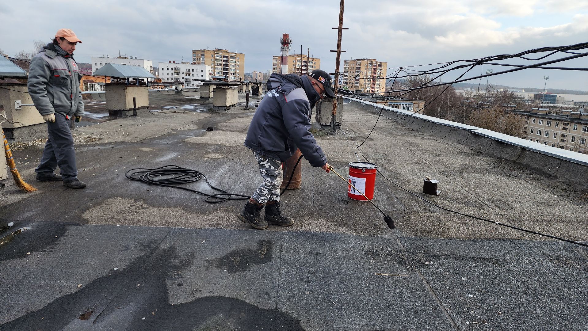 ремонт кровли, жкх, управляющая организация, истра, вертикалка,