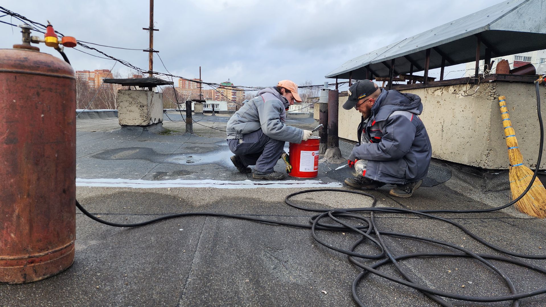 ремонт кровли, жкх, управляющая организация, истра, вертикалка,