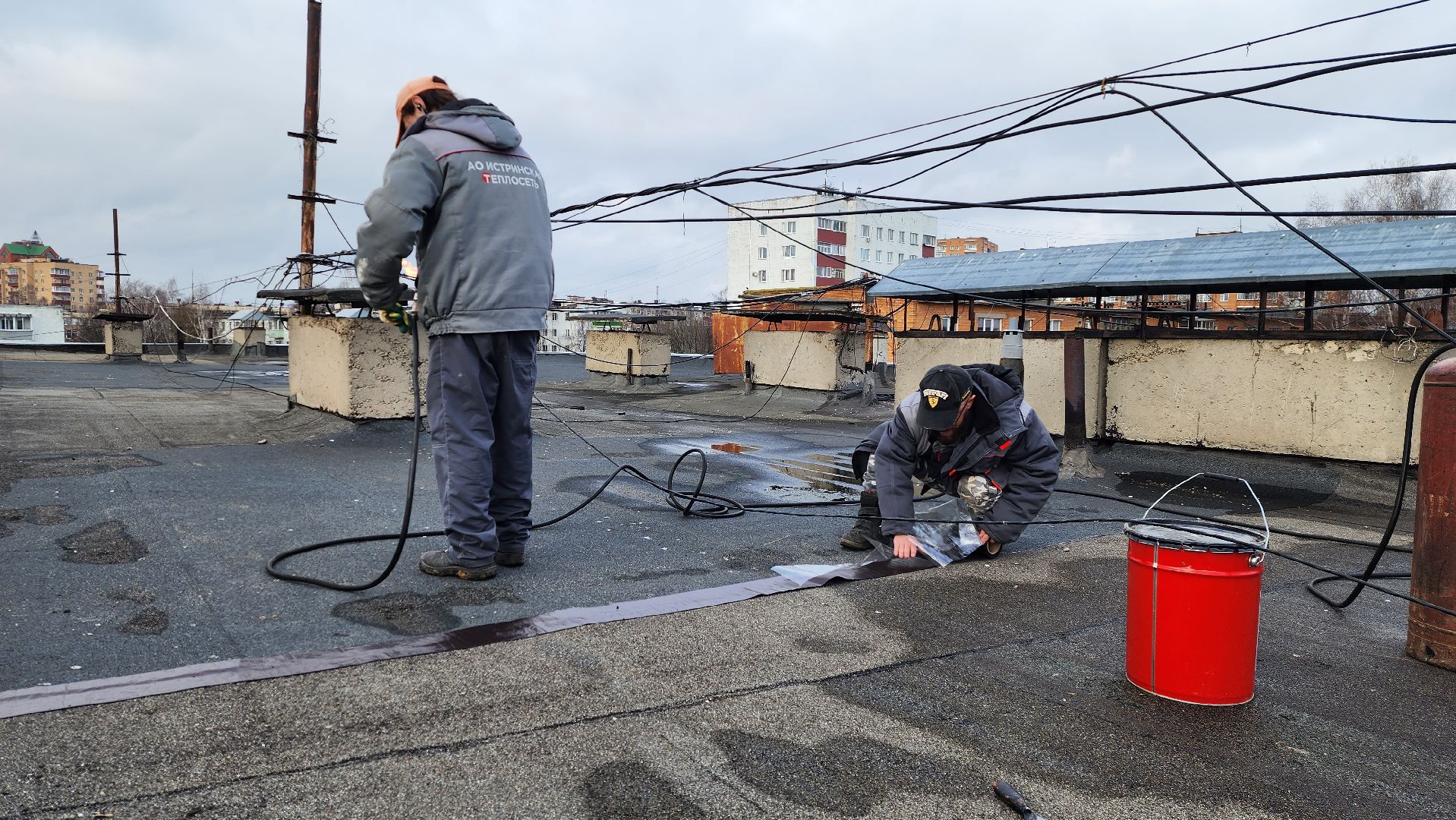 ремонт кровли, жкх, управляющая организация, истра, вертикалка,
