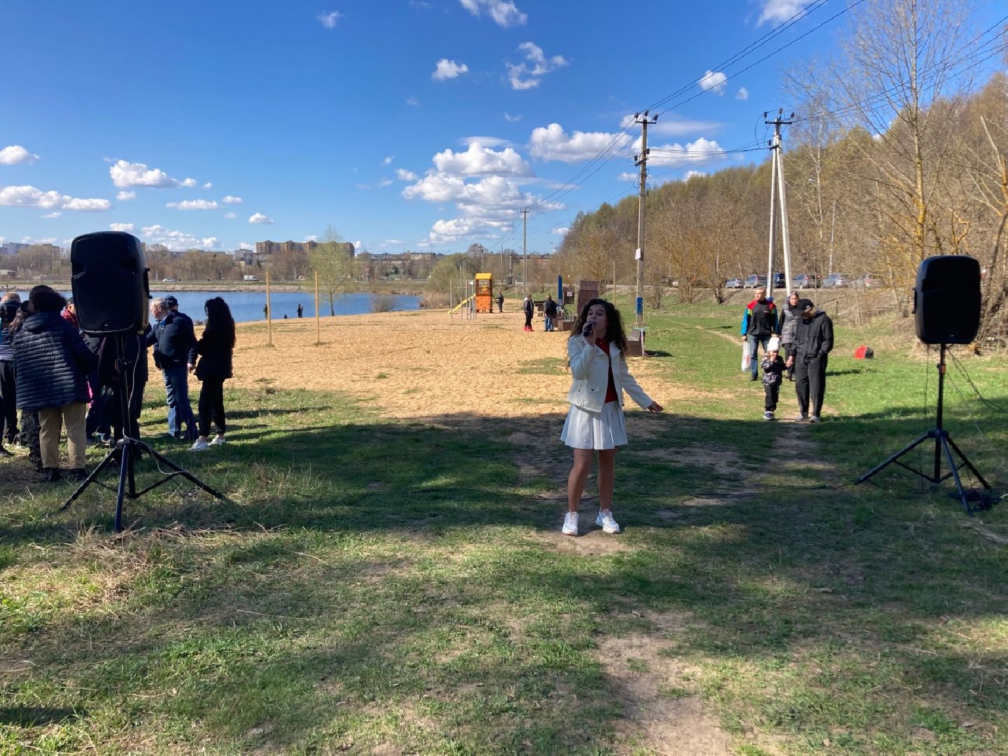 Солнечногорск, благоустройство, субботник, пляж, озеро