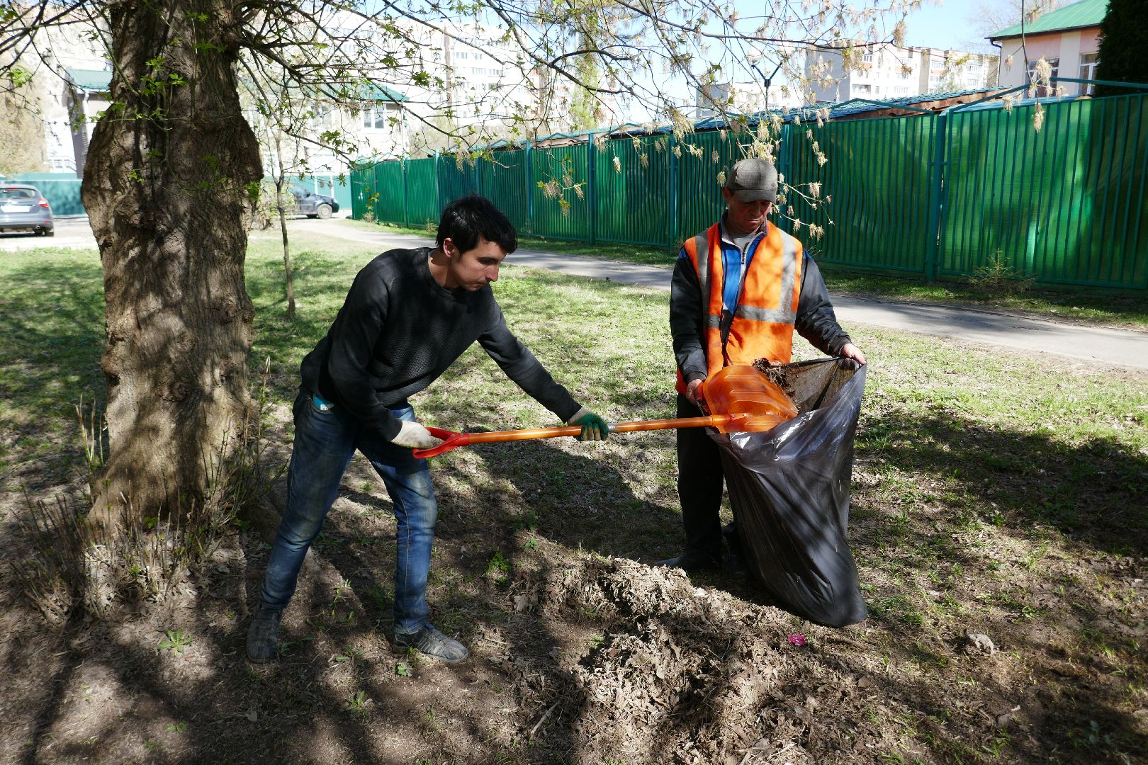 Подольск, благоустройство, субботник, уборка