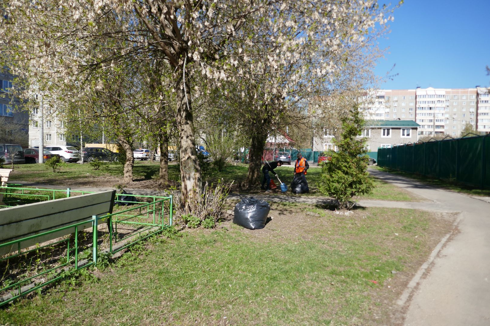 Подольск, благоустройство, субботник, уборка