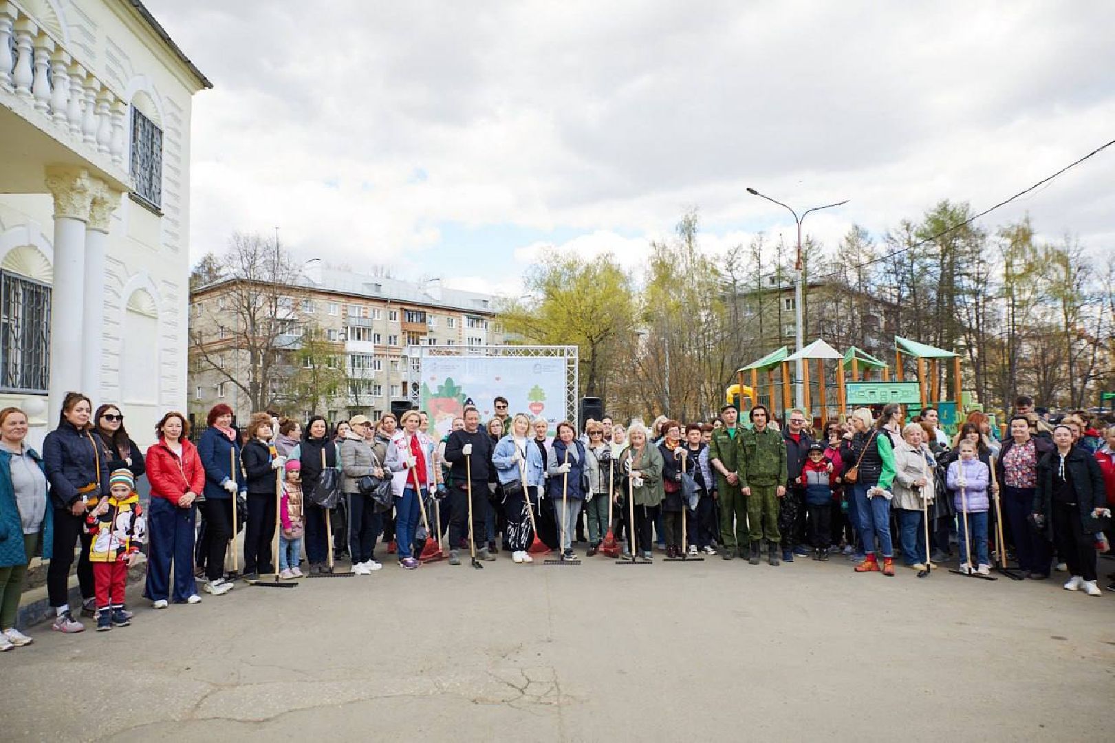 Подольск, благоустройство, субботник, уборка