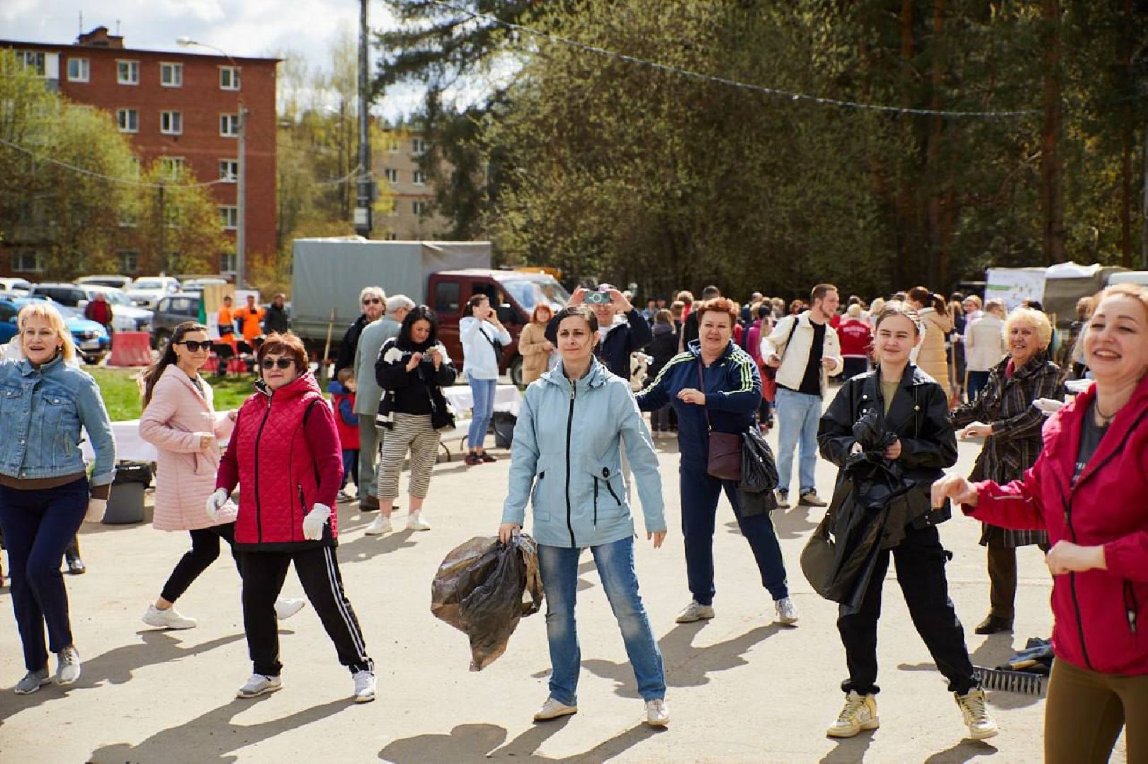 Подольск, благоустройство, субботник, уборка