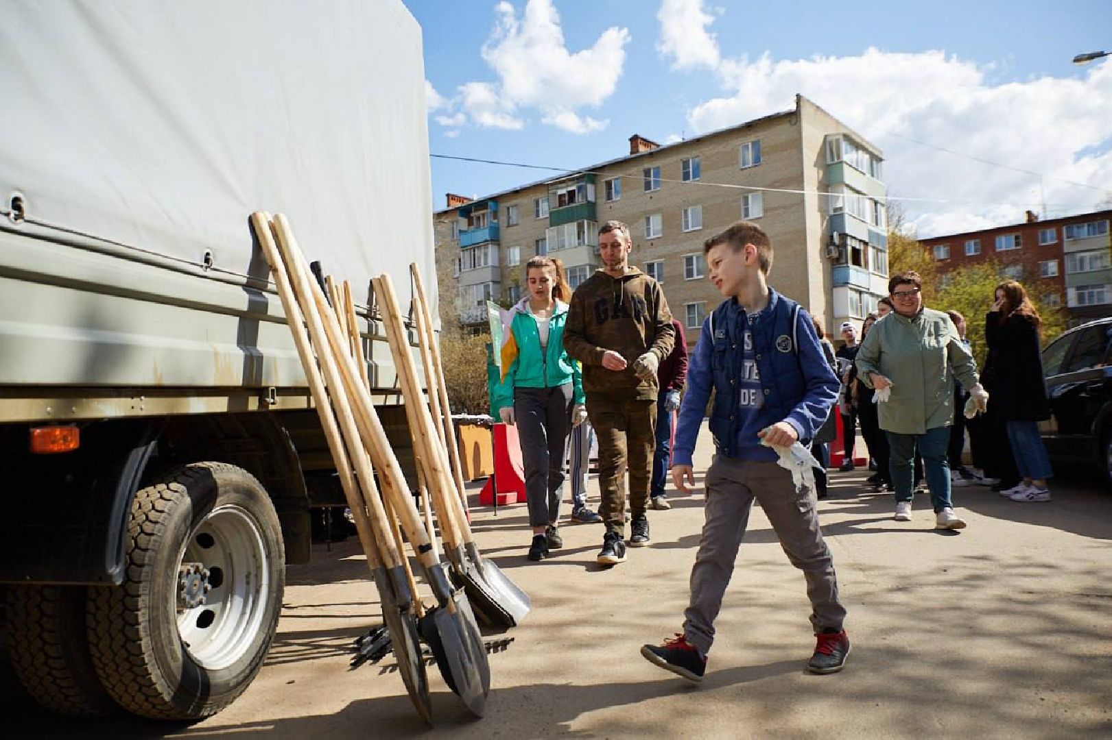 Подольск, благоустройство, субботник, уборка