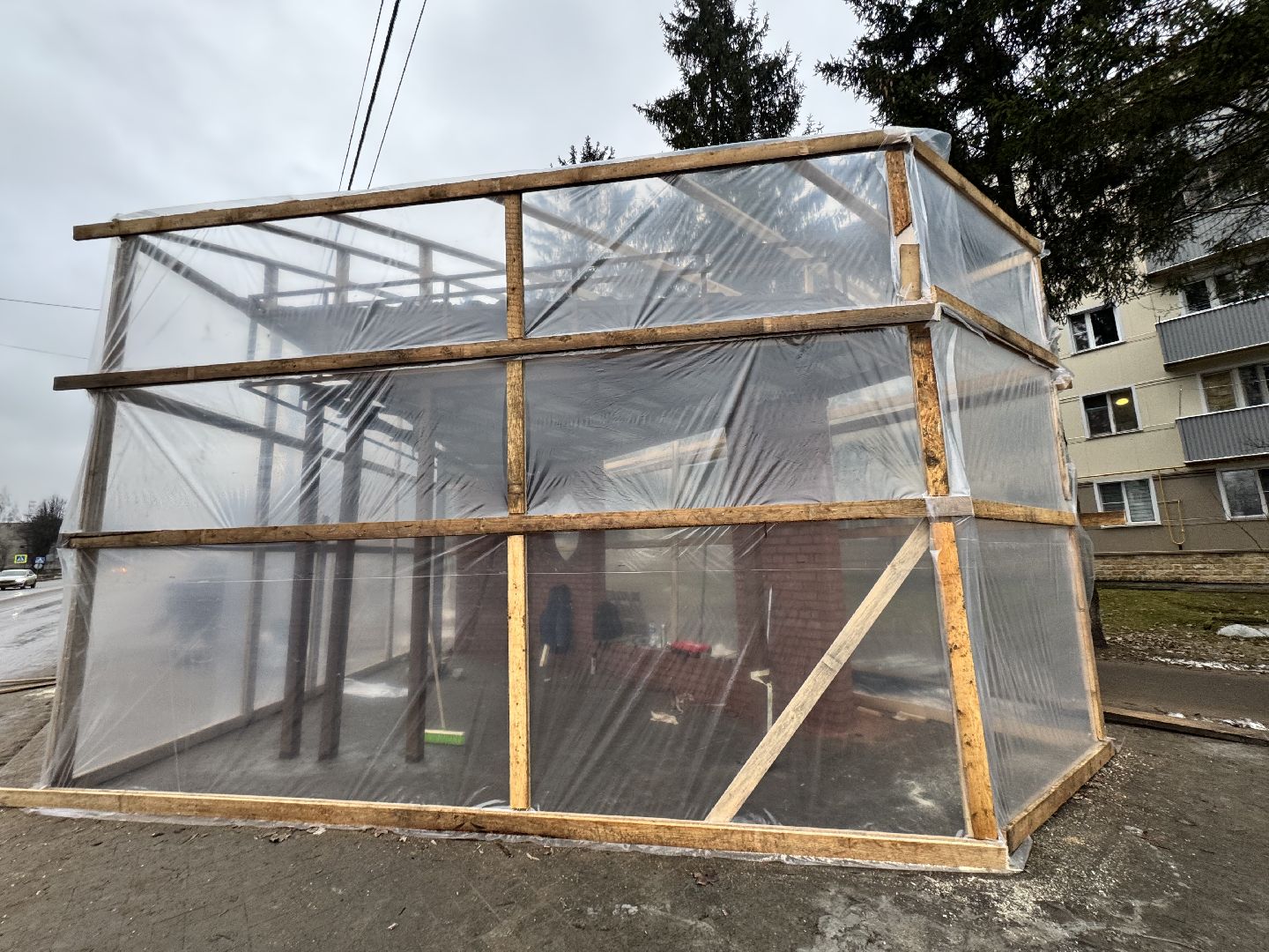 шаховская, новая остановка, строительство, вертикалки,