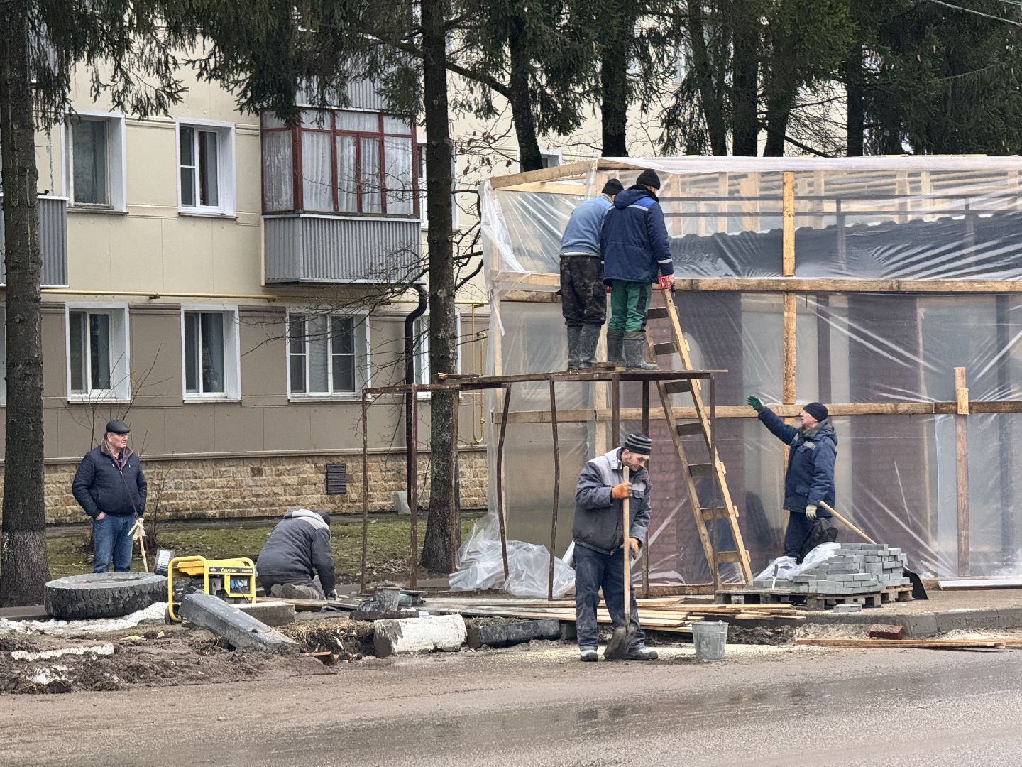 шаховская, новая остановка, строительство, вертикалки,