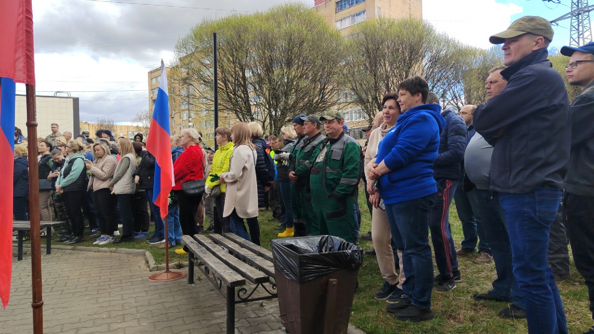 Пушкино, Пушкинский округ, субботник, молодёжь, волонтёры Подмосковья, благоустройство