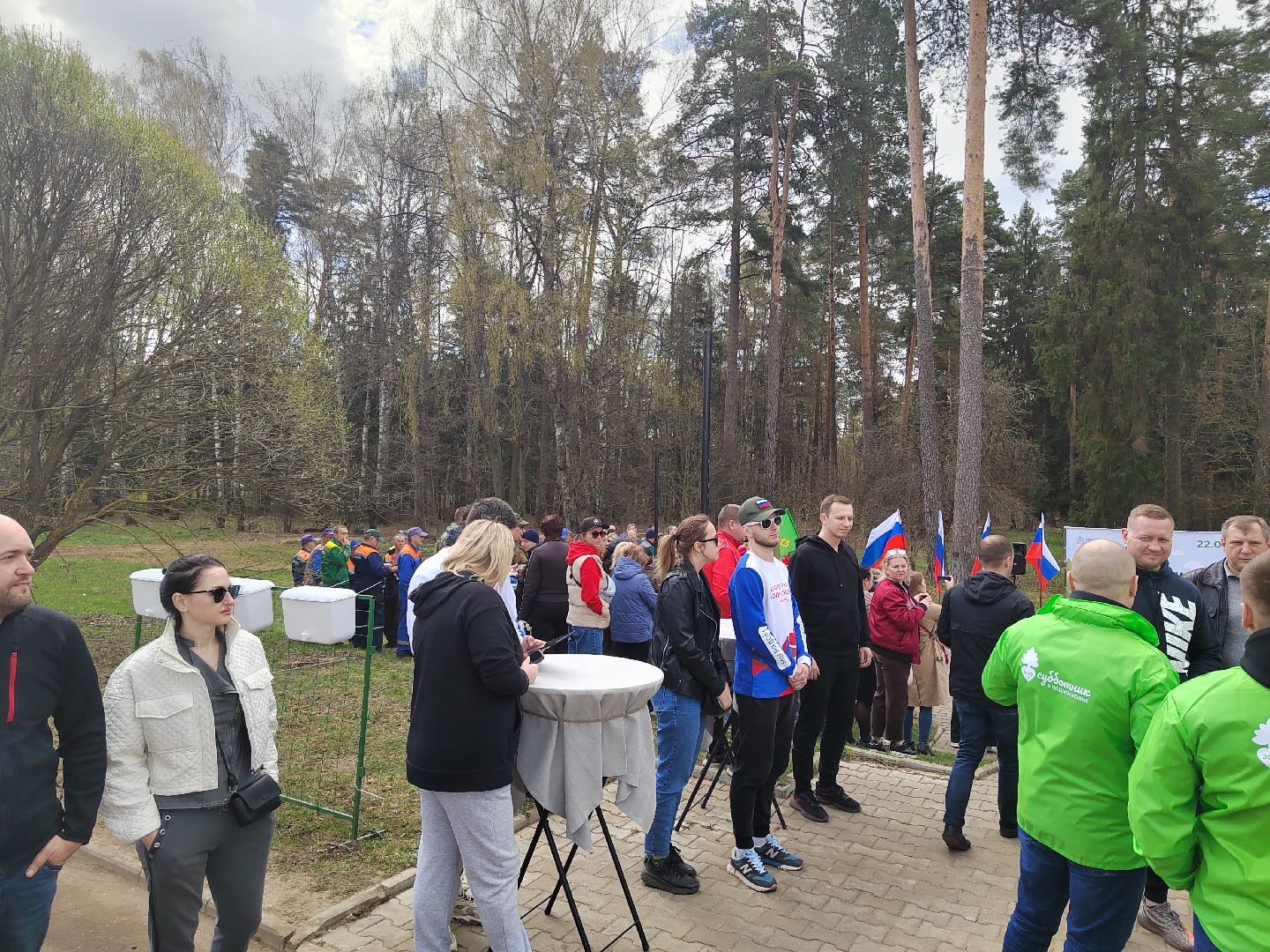 Пушкино, Пушкинский округ, субботник, молодёжь, волонтёры Подмосковья, благоустройство