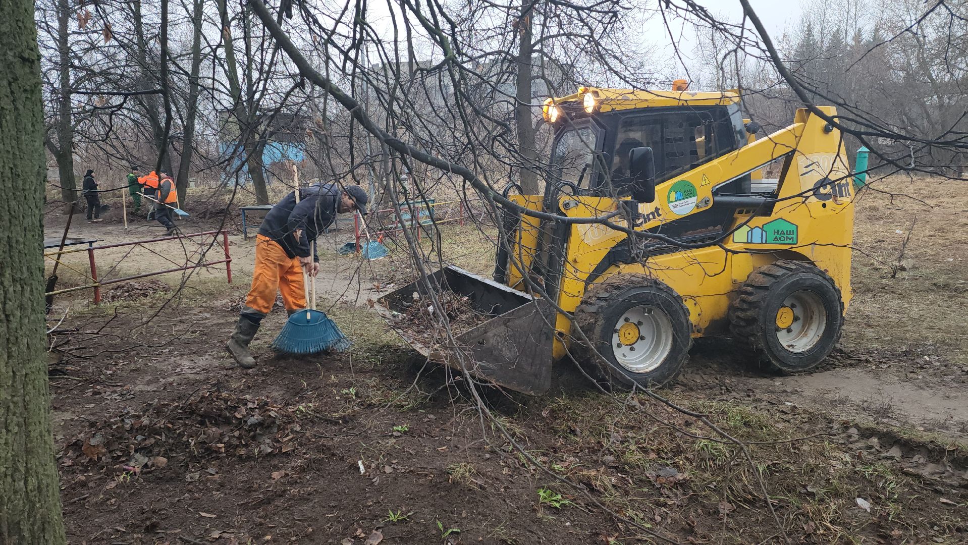 вертикалки, благоуствойство, субботник, уборка, дзержинский,