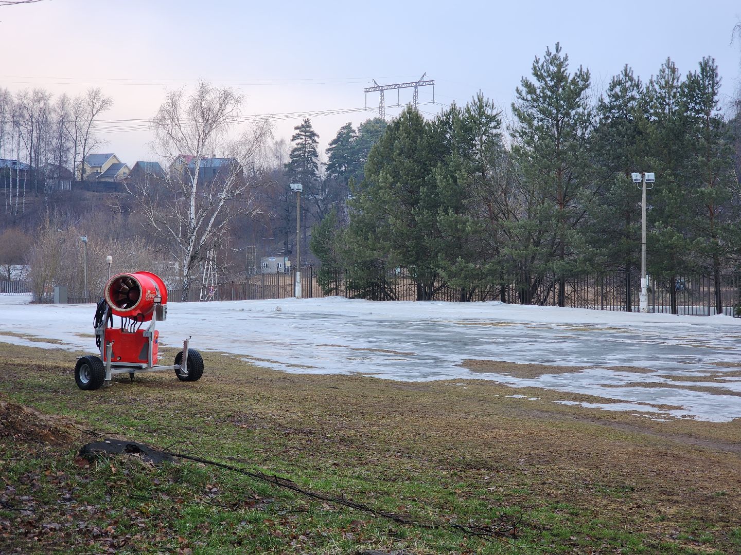 вертикалки, лыжный стадион, красногорск, аномальная погода,